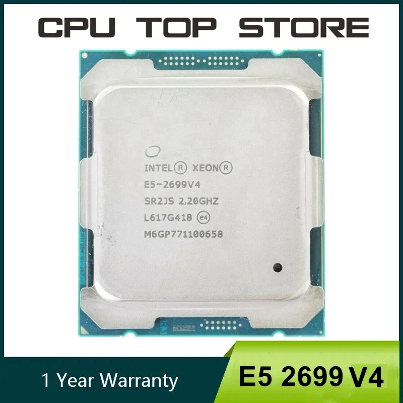 E5 2699 V4 - Processore Intel xeon CPU E5 2699